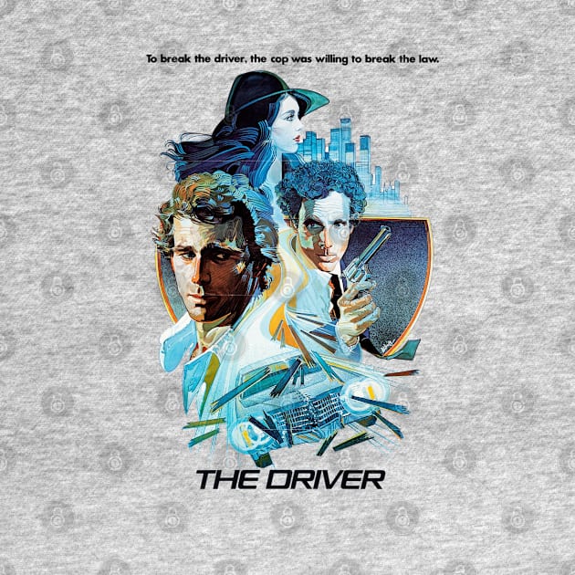 The Driver Movie Poster by MovieFunTime